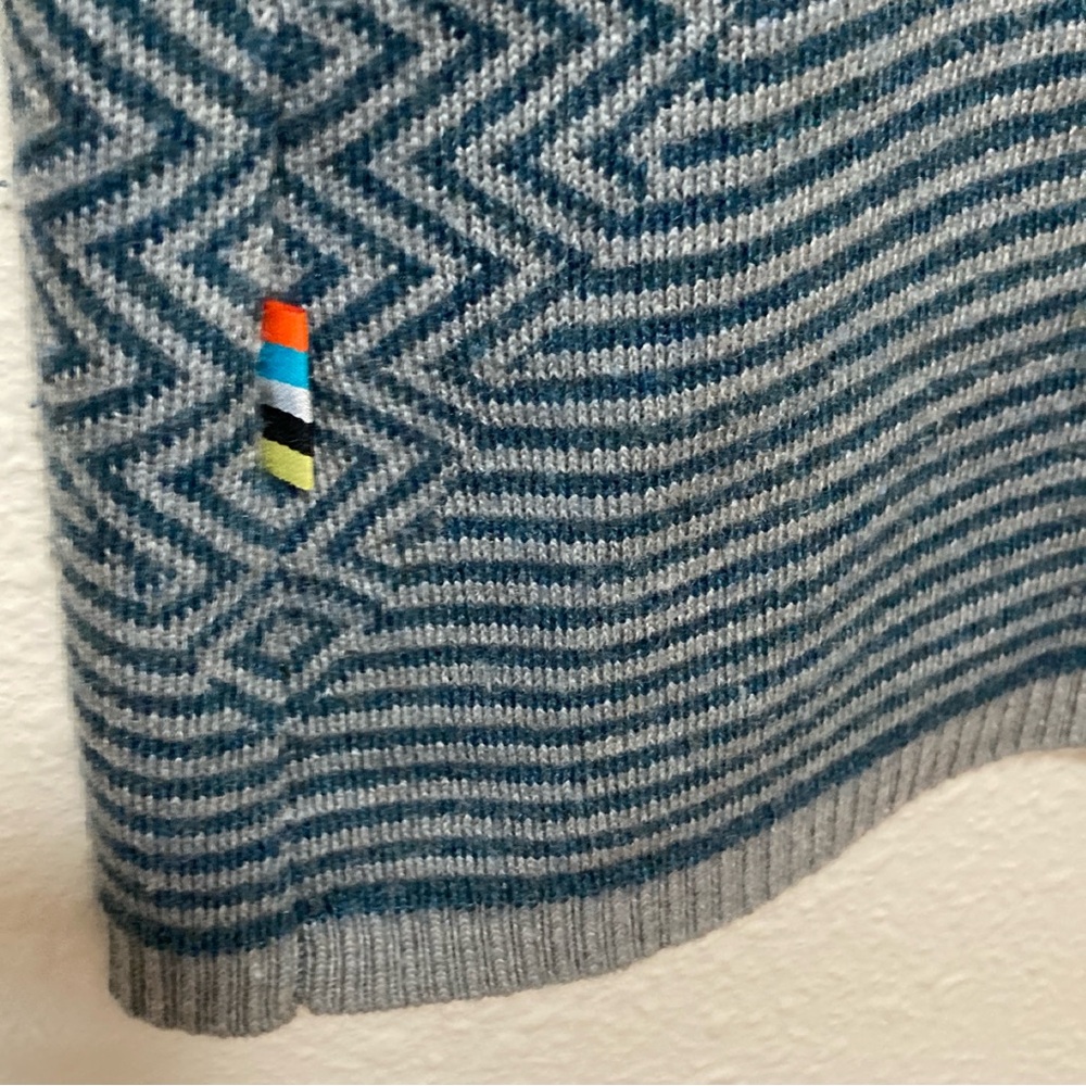 Smartwool Sweater Pullover Men’s Dacono Ski Active wear Striped Size S Winter - Picture 8 of 16